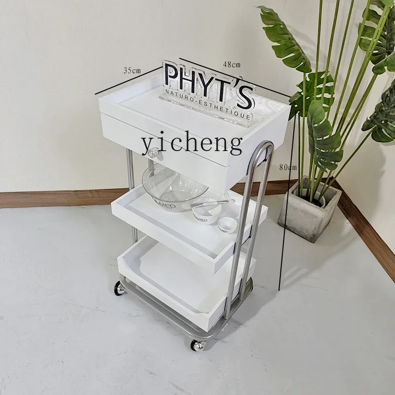 trolley massage SPA multi-functional manicure storage mobile shelf special for beauty salons