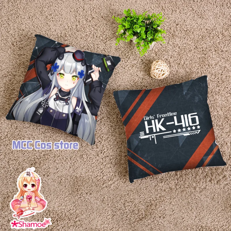 Anime Game Girls Frontline HK416 Sexy Dakimakura Hing Body Case Pillow Cushion Cover Otaku Bedding Xmas Gifts New SM