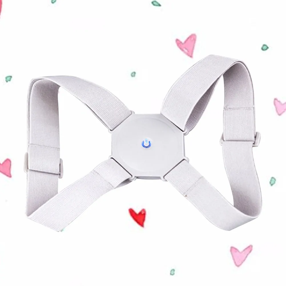 

USB Posture Corrector Smart Humpback Correction Belt Adjustable Rechargeable Upper Back Brace Shoulder Support Belt for Men