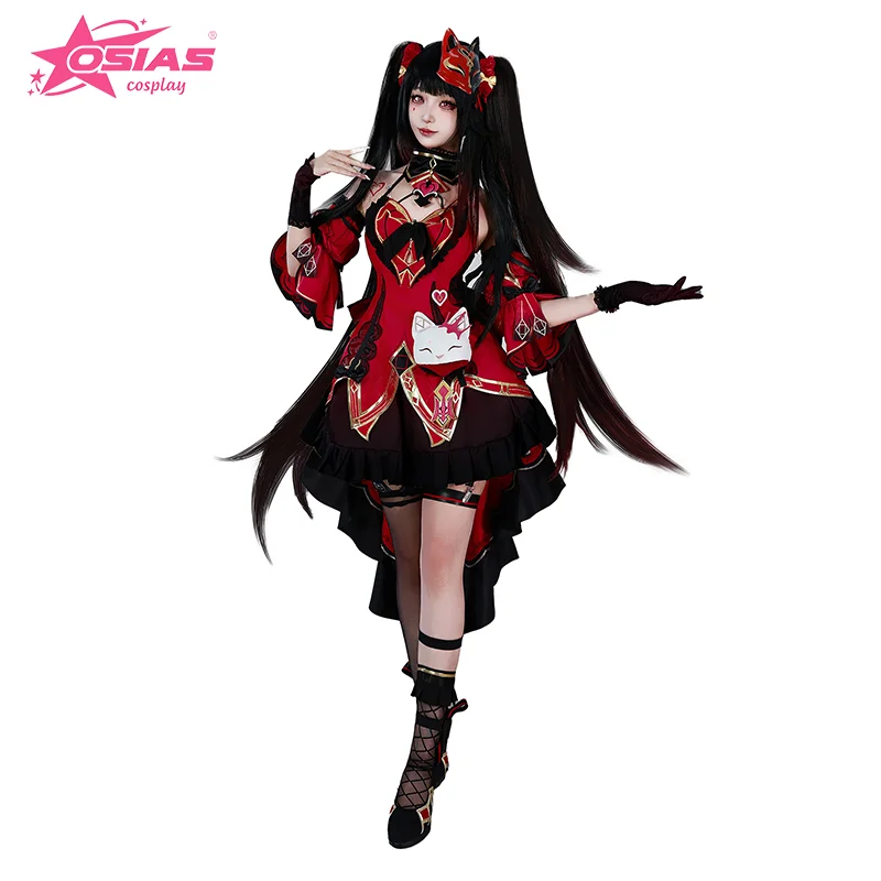 

OSIAS Sparkle Cosplay Costume Set Sparkle wig Sparkle shoes Game Skin Honkai: Star Rail