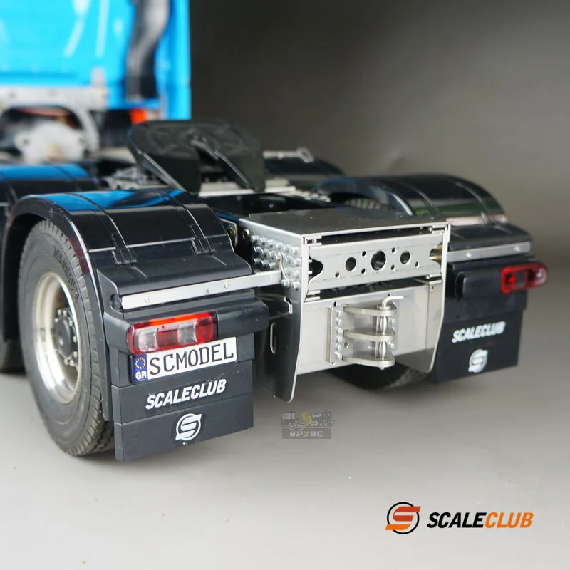 Scaleclub Model For Tamiya 3363 1851 For Mercedes-Benz Upgrade Metal Heavy Trailing Beam  For Scania Man Actros Volvo Car Parts