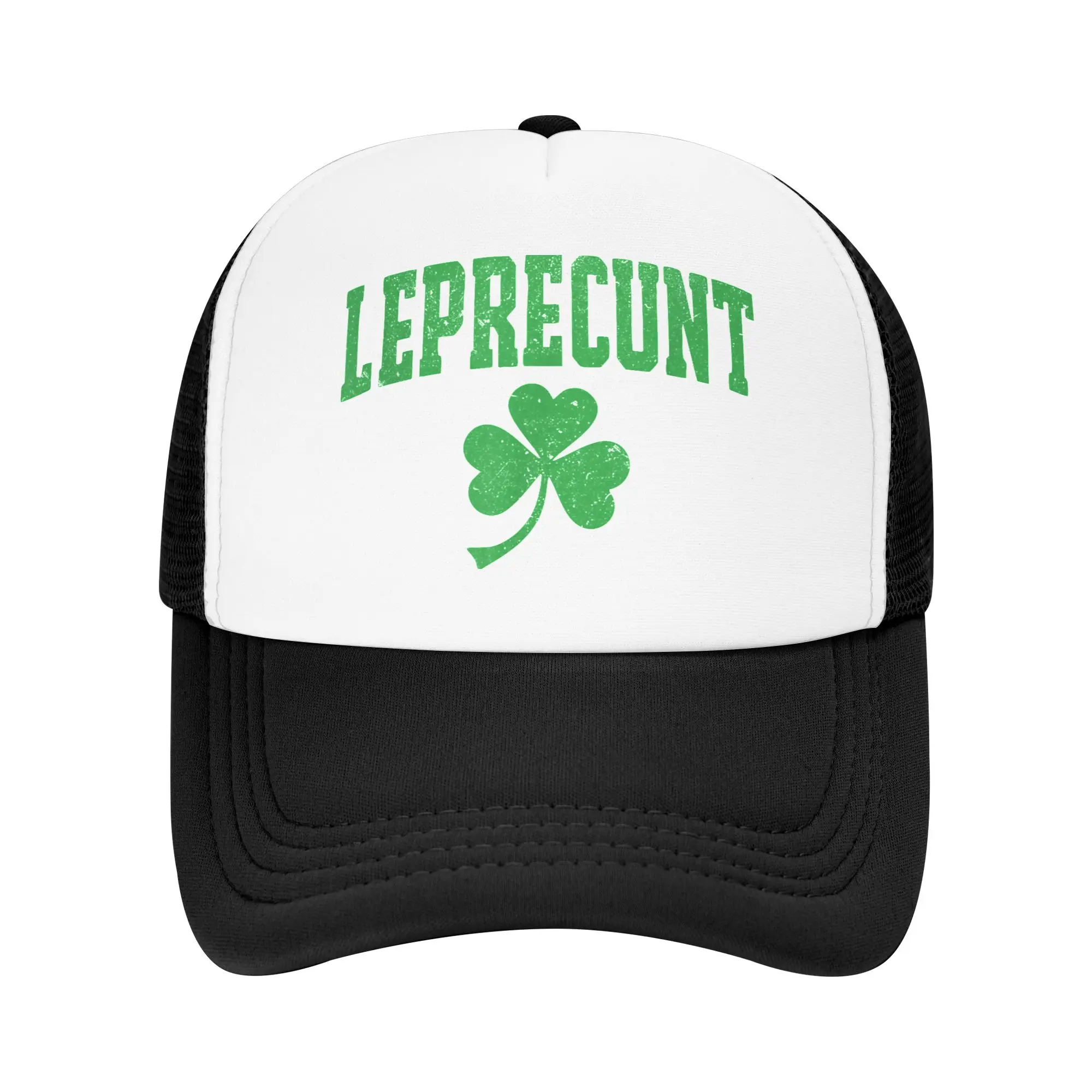 Leprecunt Irish St Patricks Day Casual Sun Hats For Female Male Summer  Outdoor Gym Baseball Cap Stylish Sun Visor Snapback Cap