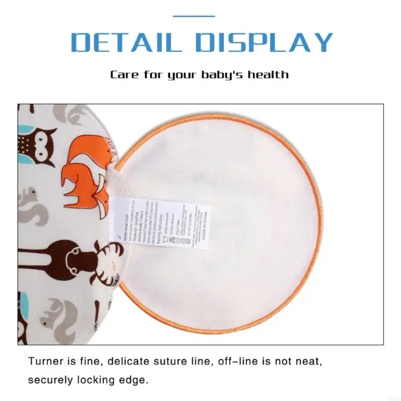 Y88D Large Cotton Baby Back Towel for Sweat Protections Sweat Absorbent Back Towel Wet Pad Wipe Gentle On Skin
