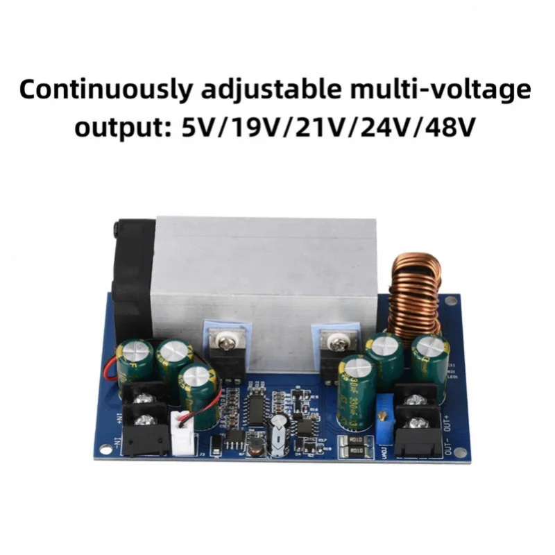 600W 25A Buck Converter DC-DC Step-Down Power Module 12V-75V TO 5V19V 21V 24V 48V Adjustable DIY Buck Regulator LED Driver CC/CV