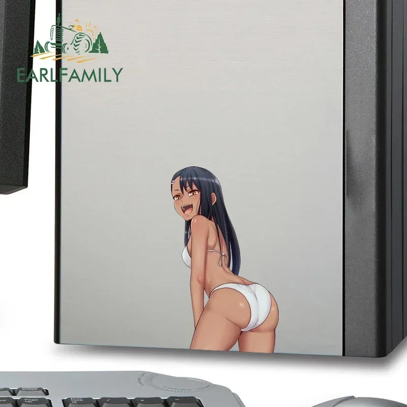 Earl family 13cm x 9,9 cm für sexy Hentai Ass Auto Aufkleber wasserdicht nsfw Aufkleber RV Persönlichkeit Autozubehör Laptop Dekor