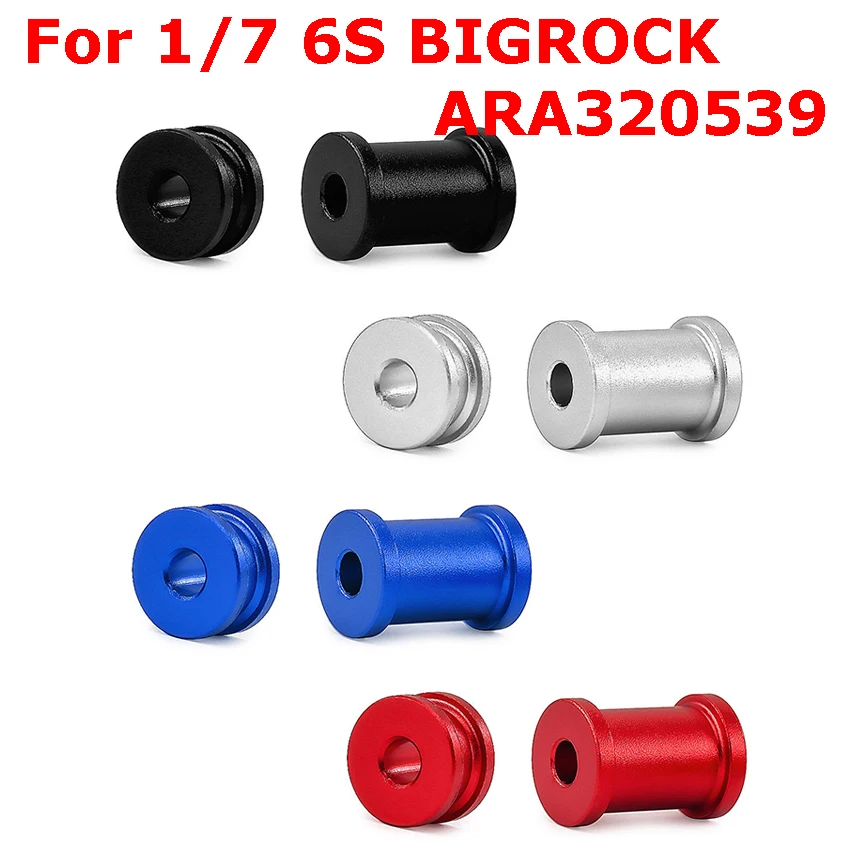 

For 1/7 6S BIGROCK ARA320539 Aluminum Alloy Rear Support Spacer Set RC Truck Accessories