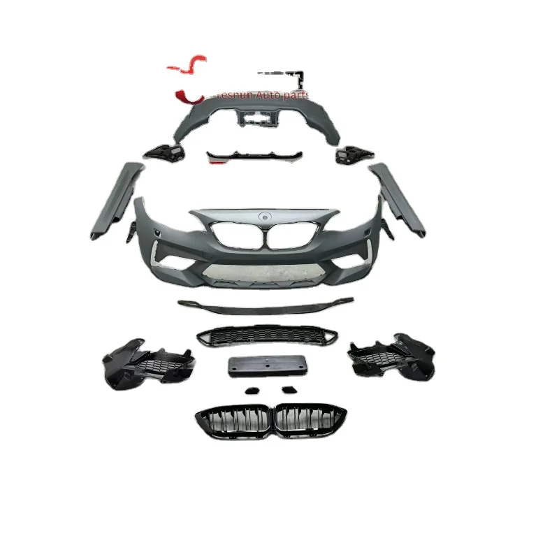

Latest VersionFactory Direct Sales For BMW 2 Series F22 F23 2014-2018 Car Bumper Upgraded To M2CS Style Body Kit