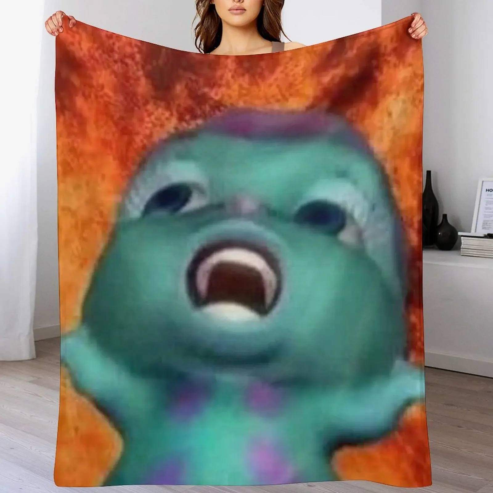 

bibble Throw Blanket decorative Beautifuls Giant Sofa Plush Blankets