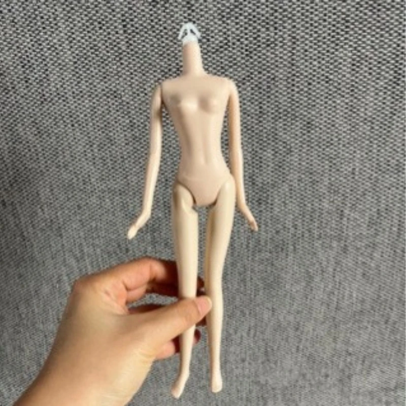 Original 26cm Height Doll's Body Accessories with Joints Movable Second Hand Product White / Normal Skin for Choose