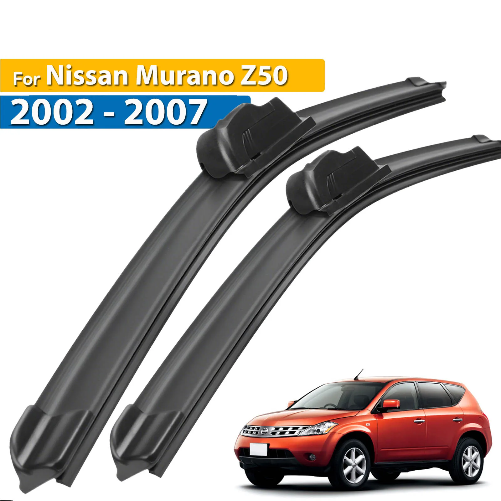 

Щетки стеклоочистителя Erick's LHD для Nissan Murano Z50 Ниссан Мурано 2002-2007, щетки от дождя для лобового стекла автомобиля, 26 + 18 дюймов