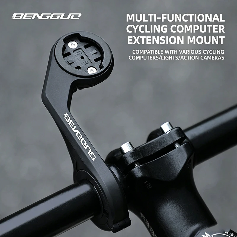 GPS Bike Computer Mount Holder Extension Bracket for GARMIN XOSS IGPSPORT Magene Coospo Light Camera Mount Mountain Road Cycling view 6