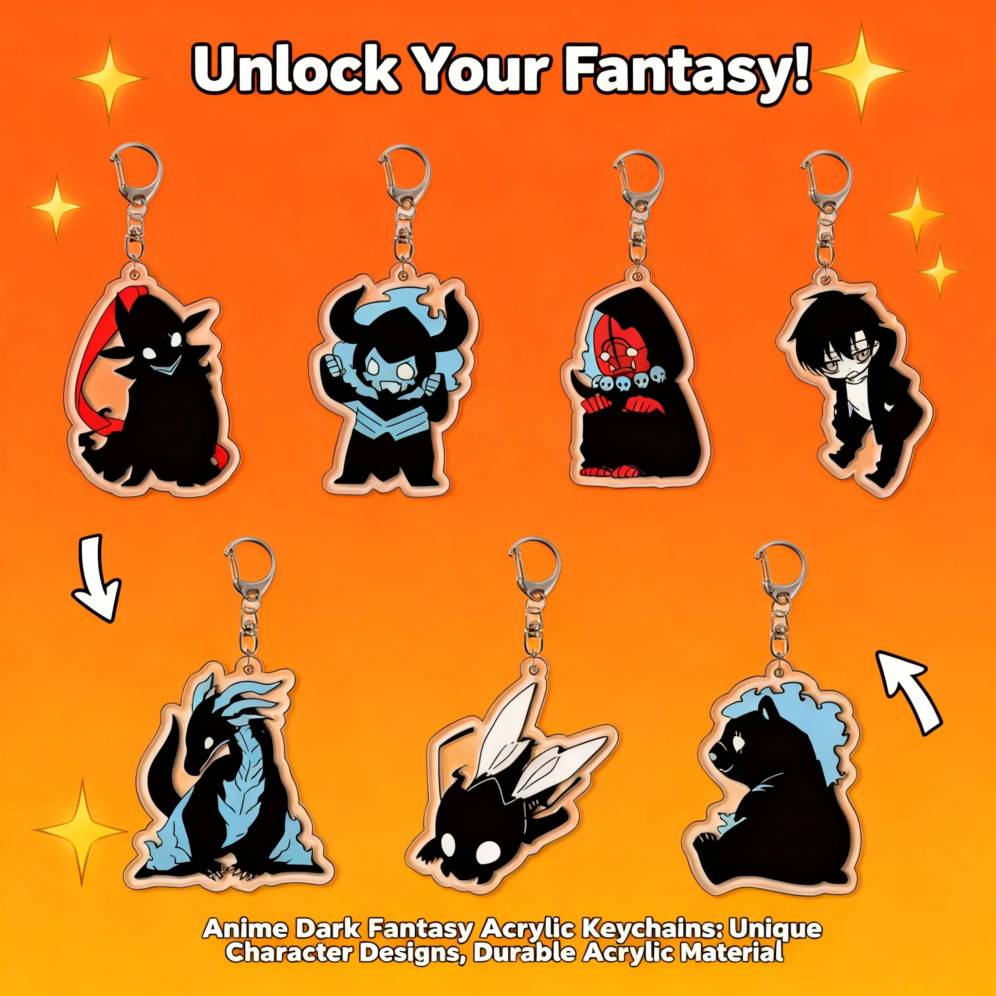 

Двусторонний акриловый брелок «Я один учуялся улучшать свои навыки» с Сон Джин-у и Сон Джин-а, милый шарм для рюкзака