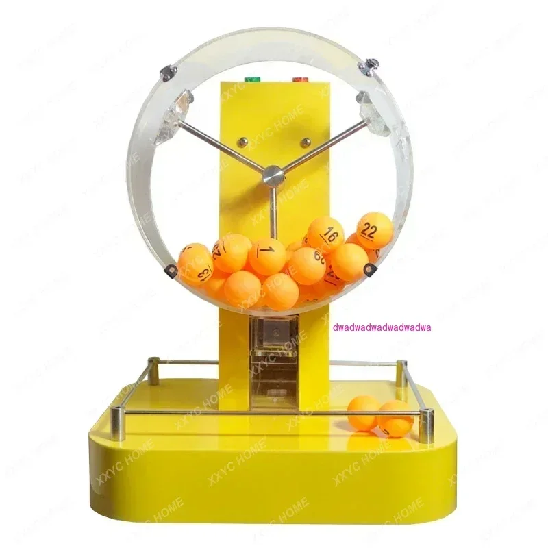 

Electric Acrylic Lottery Machine 50-100 Balls Electric Automatic Bingo Cage Lucky Game Machine Lottery Machine