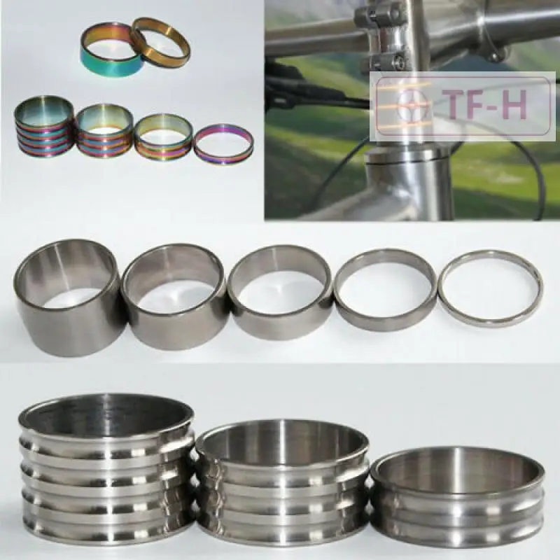 2.5/5/10/15/20MM Titanium Alloy Ti Spacer 1-1/8\