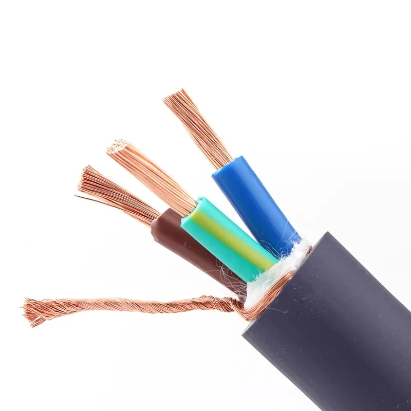 Preffair D503 Power Cable OFC Copper Power Wire Cable For DIY Audiophile Amplifier CD Player Power Cable Per Meter Bulk Wire