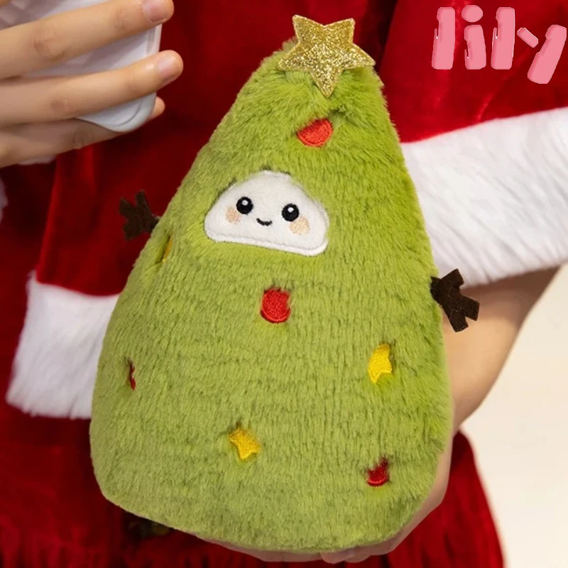 

Santa Claus Plush Toy Ball Series Elk Snowman Doll Christmas Tree Ping'An Fruit Home Living Room Decoration Christmas Gift