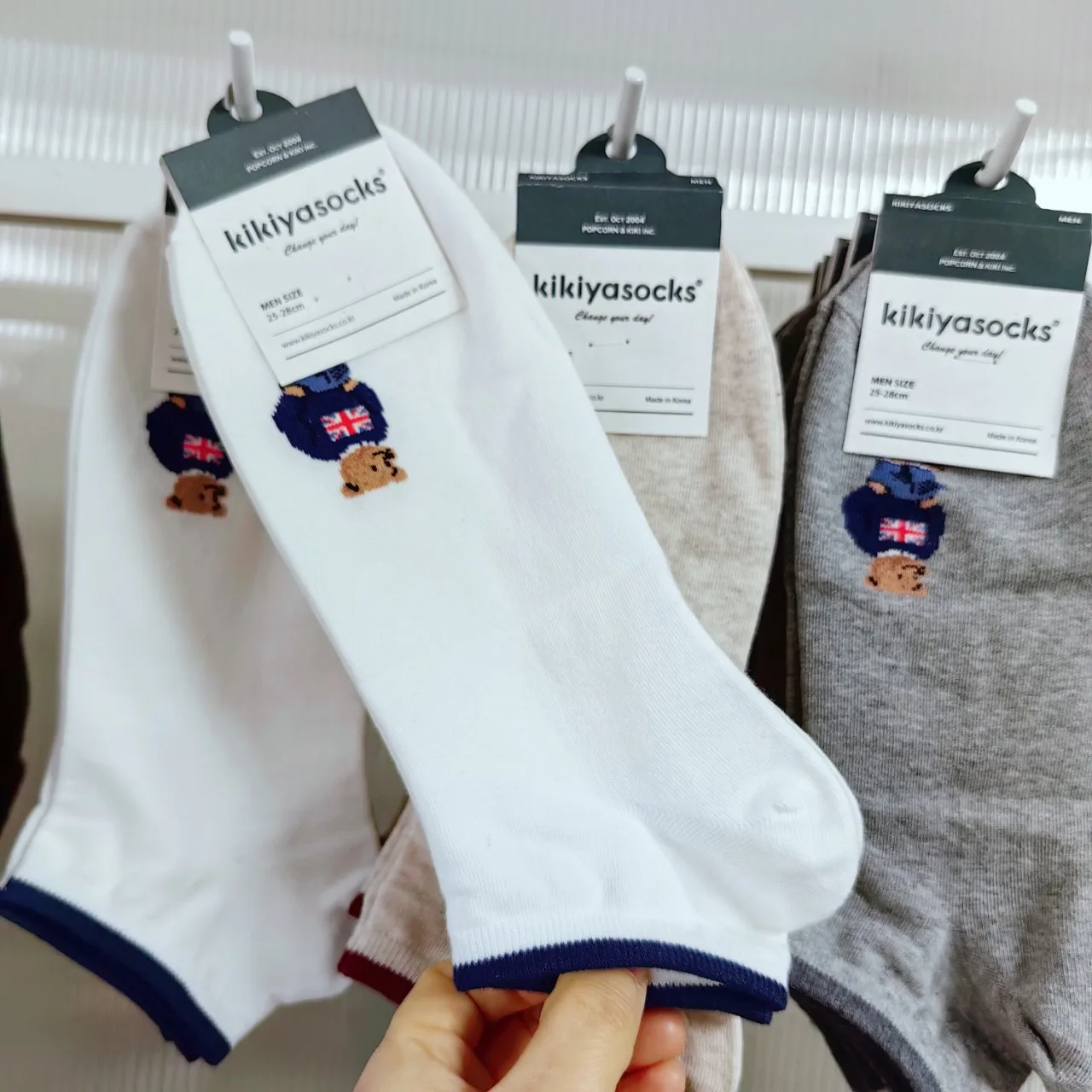 Good Quality Cartoon Elegant Lady Bear Women's Cute Socks Cotton Harajuku Style Woman Novelty Breathable Sox Christmas Gifts