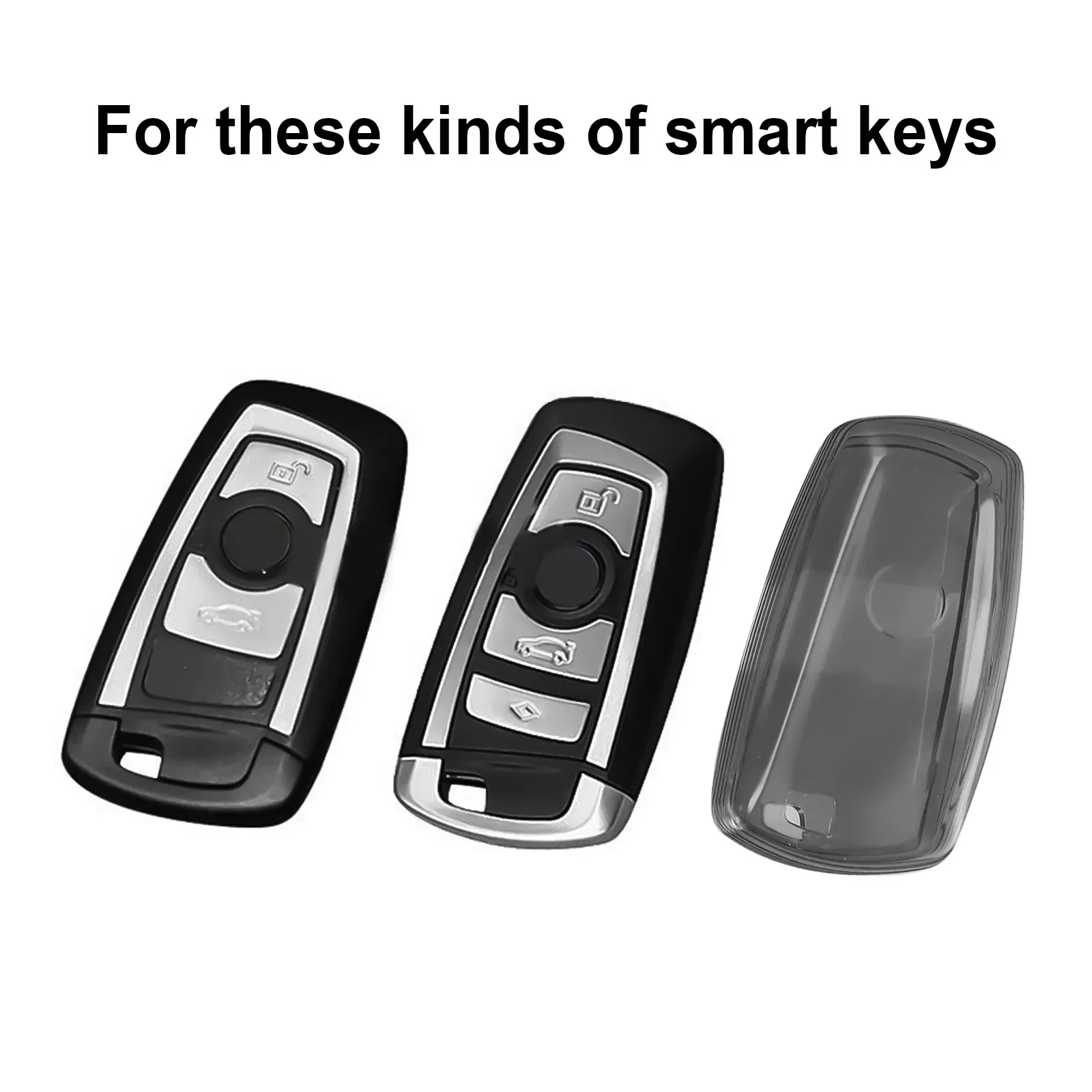 Sleek Protective Case Made Of High Strength Material Tailored For Different For BMW Vehicle Keys With Engine Start Feature