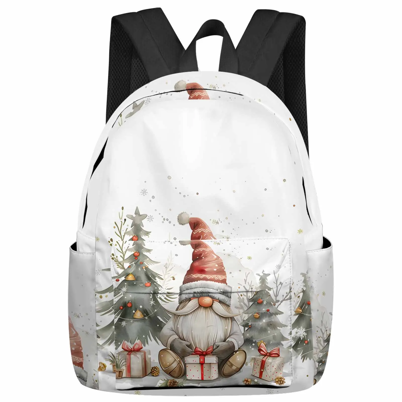 Christmas Tree Decoration Backpack School Bags for Teenagers Students Laptop Bag Women's Casual Travel Backpack