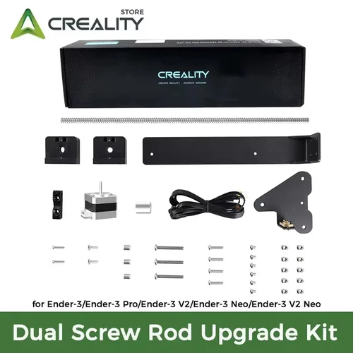 Creality Ender-3 V2 Neo Kit de actualización de doble eje Z piezas de impresora 3D Kit de actualización de varilla de doble tornillo para Ender 3 V2 /Ender-3/Ender-3 Pro