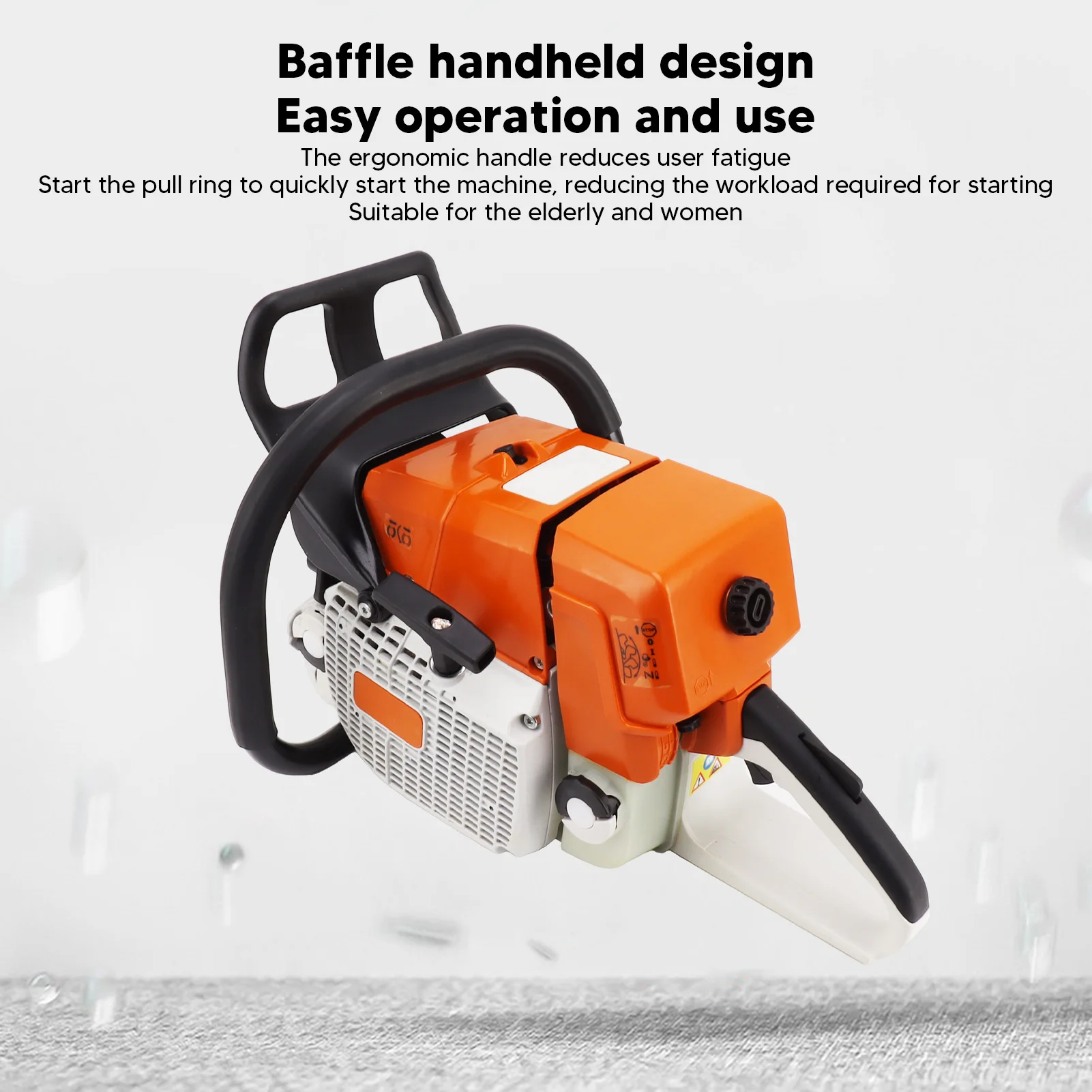 Chainsaw Power Head Replacement for Stihl 044 Easy Start Ergonomic Handle for Hohold Forest Logging