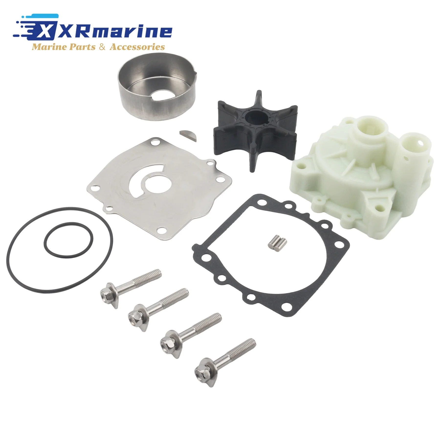 Impeller Repair Kit 61A-W0078-01 Fits for Yamaha 150 To 250 HP Outboard Engine Replaces 61A-W0078-A2 61A-W0078-A3 Sierra 18-3395