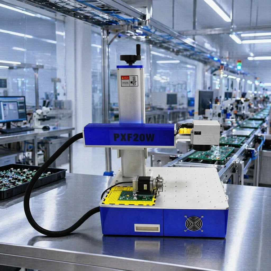 CE Certified Laser Engraving Machine, Portable Fiber Laser Engraver For Small Business
