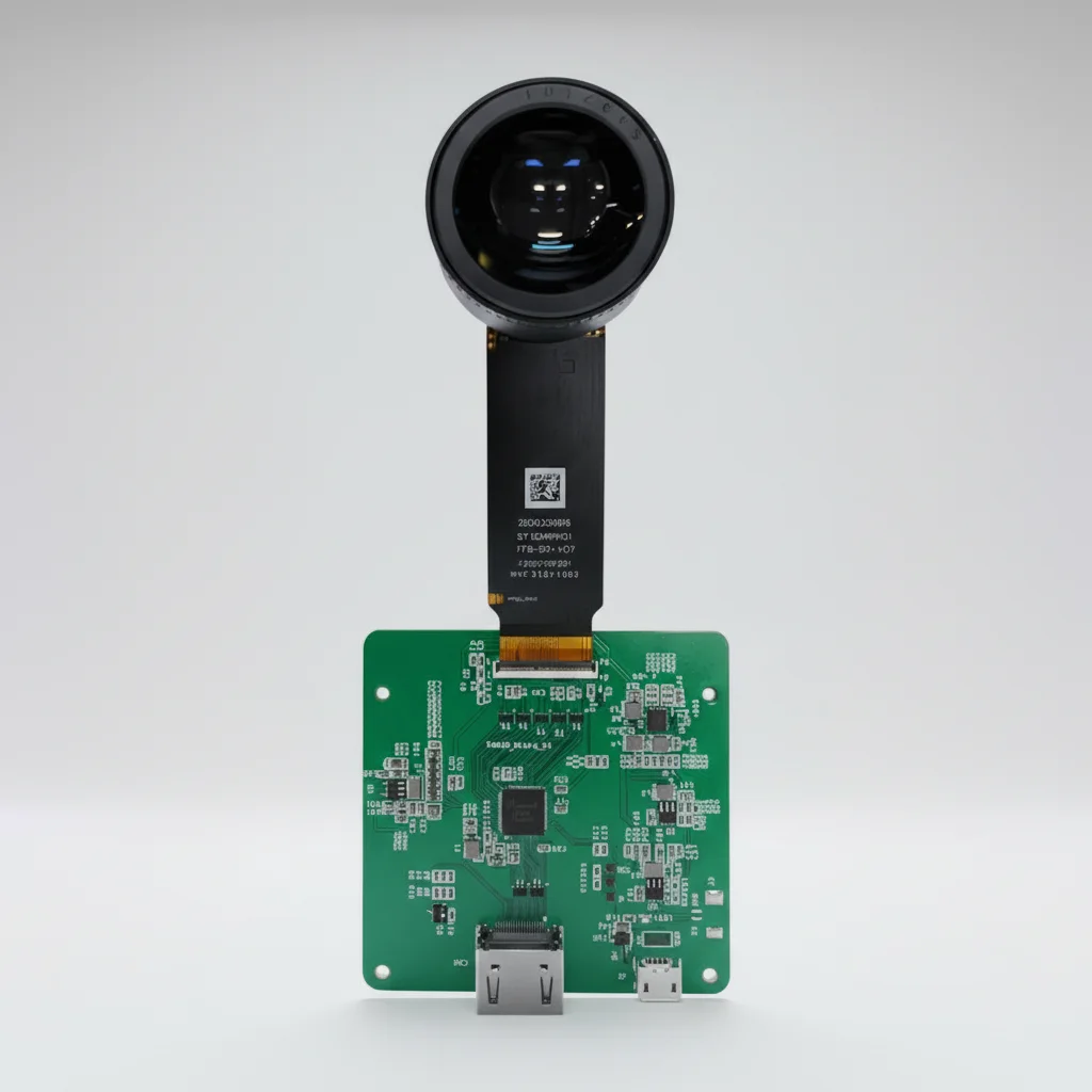%^90° Wide FOV 1.03 Inch OLEDoS Optical Module With Ultra-High 2560 * 2560 Resolution For AR/VR Medical Visualization