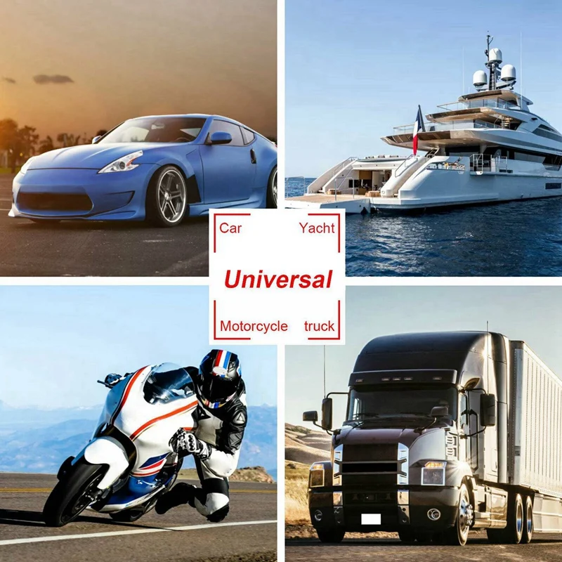 4X 300DB 12 فولت العالمي الكهربائية الحلزون قطار القرن سوبر بصوت عال مقاوم للماء قرون صفارة الإنذار للدراجات النارية سيارة شاحنة SUV قارب