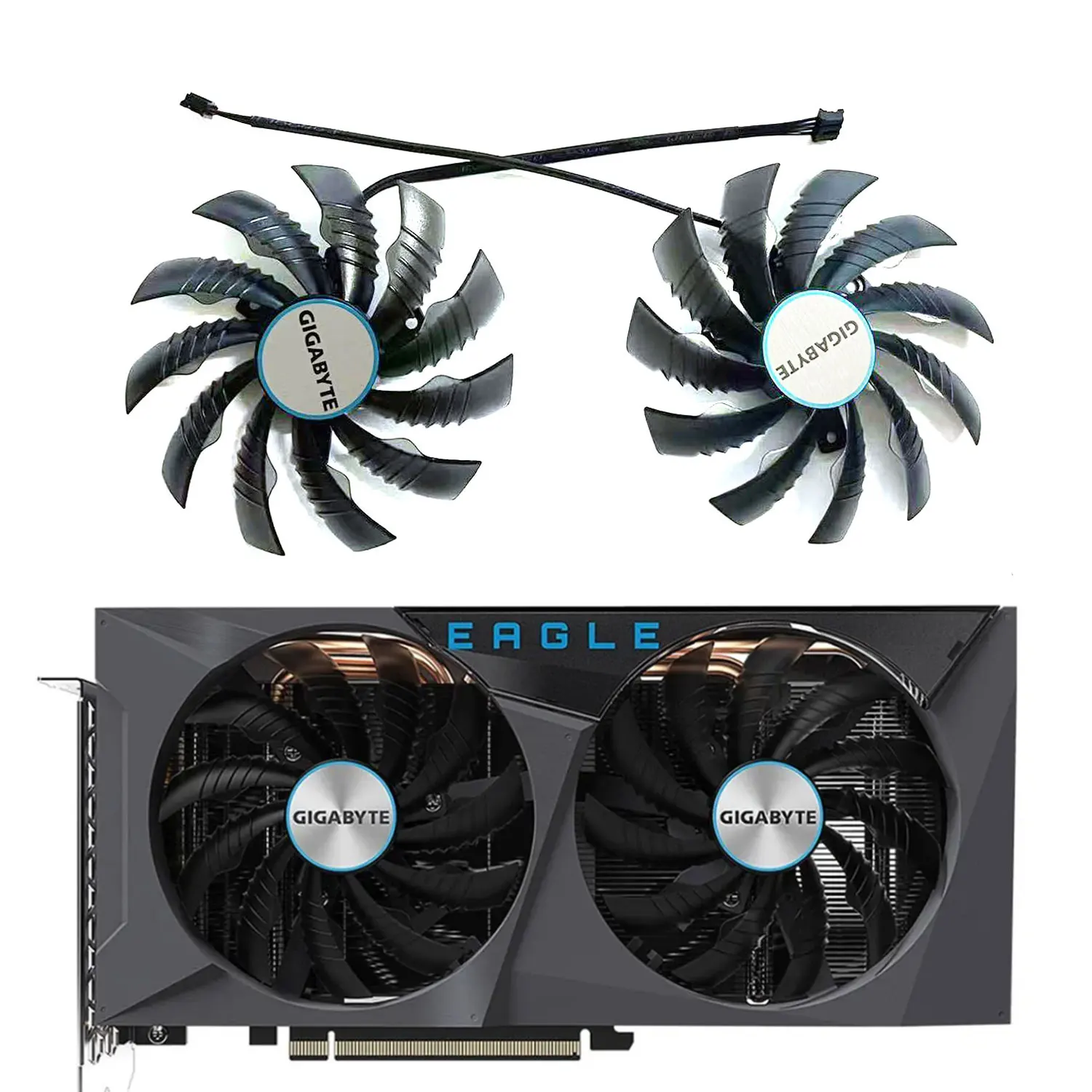 New Cooler 95MM 4PIN PLD10010S12H T129215SH 4PIN for Gigabyte GeForce RTX 3060 3060TI Eagle OC Graphics Card Cooling