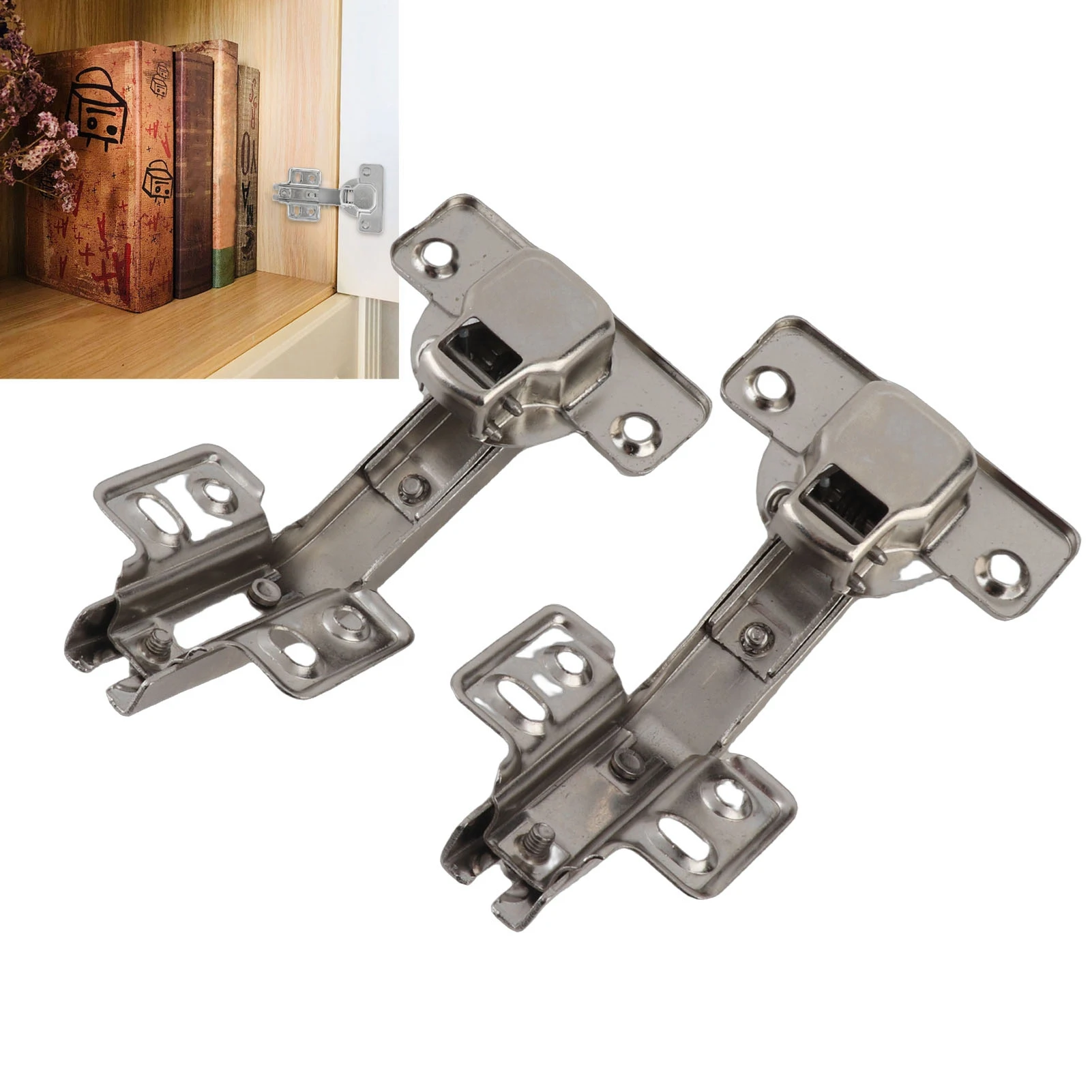 135 Degree Folding Door Hinge 135 Degree Special Hinge Corner Cabinet Door Folded Door Hinge for Cabinet Cupboard Pack of 2