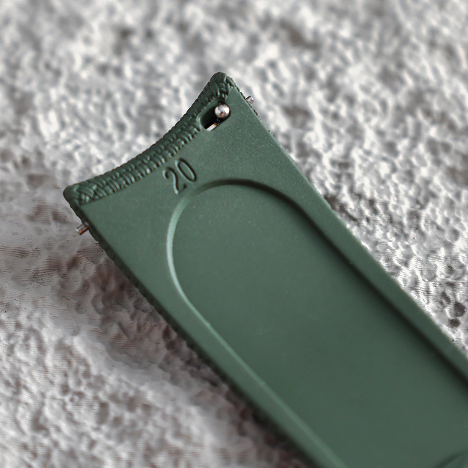 Neues Design, gebogenes Ende, Gummi-Uhrenarmband, 20mm 21mm 22mm, FKM-Uhrenarmband, Sport-Armband für Herren, für Rolex, Seiko, Omega, Tissot – Detail 5