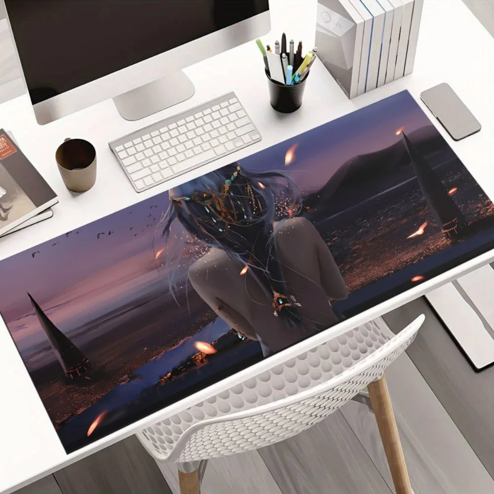 

Большой игровой коврик для мыши CIFbuy, нескользящий коврик для стола из диатомитовой земли с резиновой основой и моющейся поверхностью для ПК, офиса, киберспорта, G