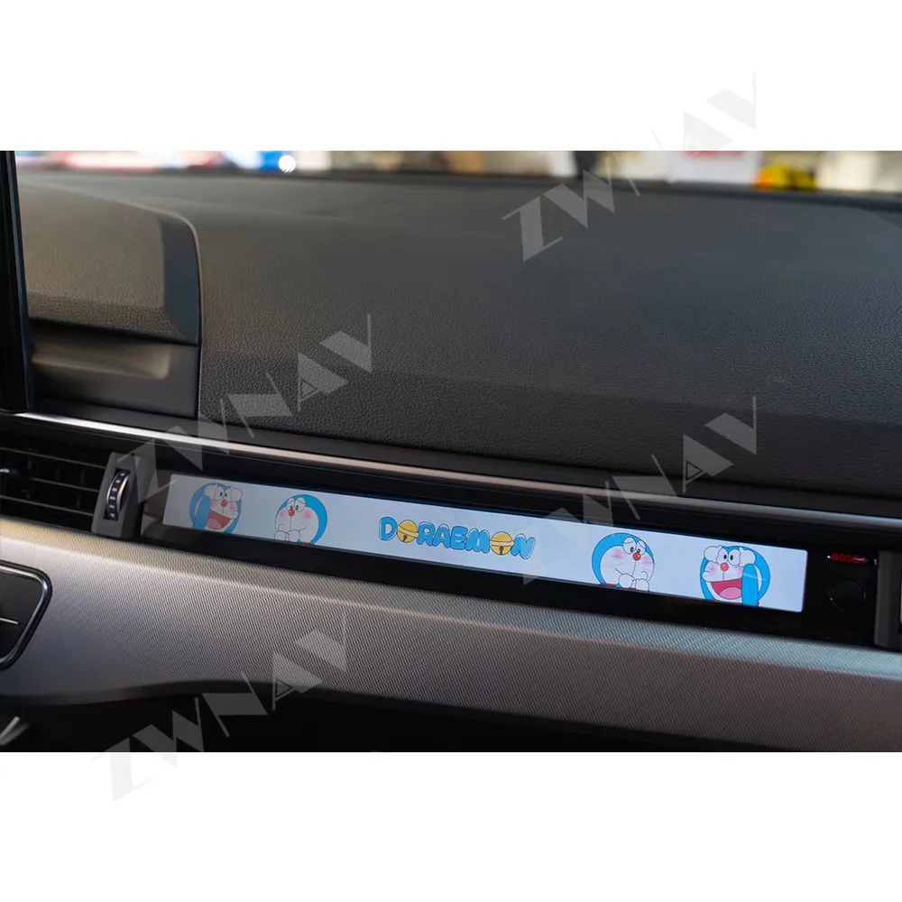 Car Passanger Screen for Audi A4 B9 A5 S4 S5 2016-2021 Multimedia Player Assistant Pilot Screen QLED Co-pilot Auto Stereo-