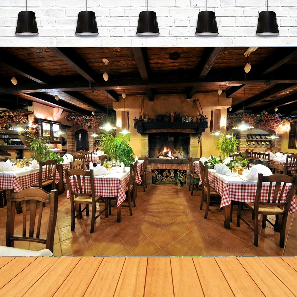 

Фон для фотосъемки для Италии, кафе, ресторан, интерьер, камин, обеденный стол, сцена для взрослых, путешествия, фон для фотосессии