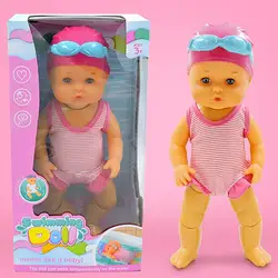 Swimming Dolls for Pool Electric Waterproof Swimmer Doll Electric Swim Doll Fun & Cute Motorized Swimming Doll for Outdoor