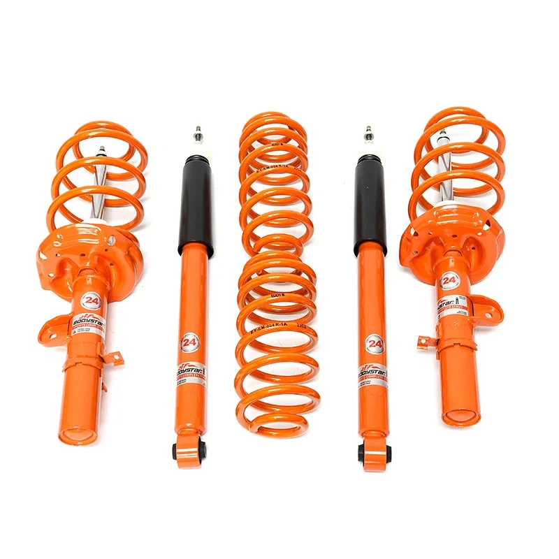 

EDDYSTAR Adjustable Soft Hard Shock Absorber Car Universal Coilover Suspension Kit for Geely Xingrui Lynk & Co