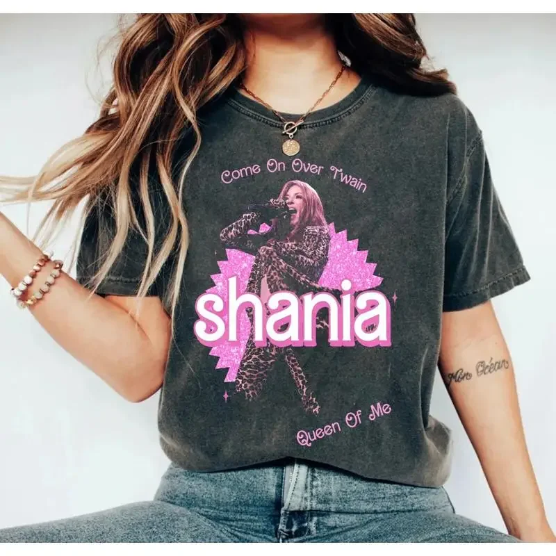 Shania Twain Lets Go Girls OS One Size T-Shirt Daydreamer Schwarz HA2195