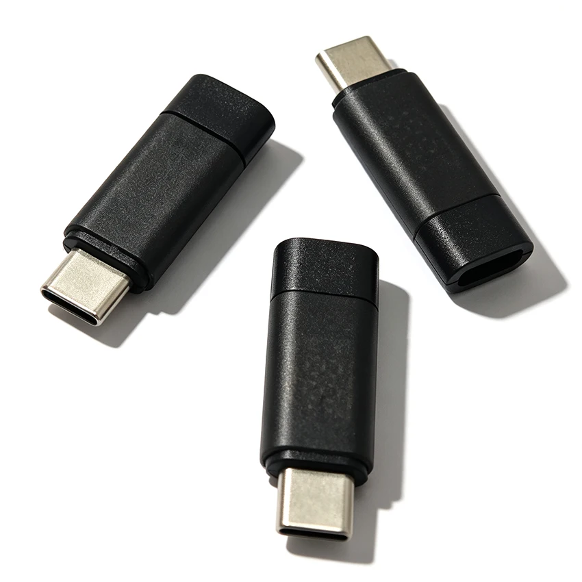 Type C Extender Adapter USB C Male to Female Short Dock Extender Charging Display Data Transfer Syncing Devices