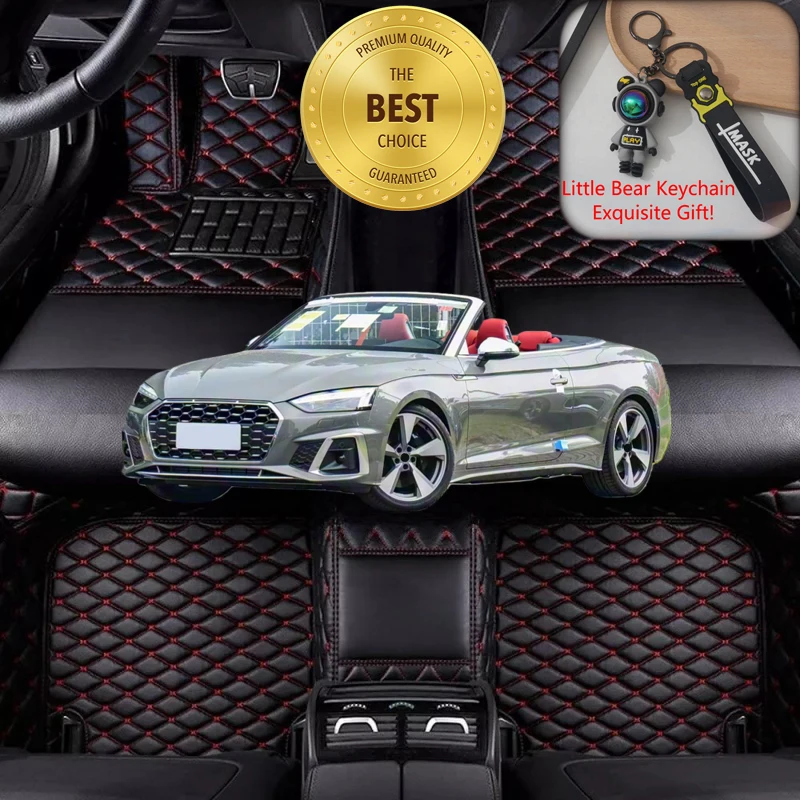 

Custom Fit for Audi S5 2009-2024 Convertible Car Floor Mats All-Weather Car Accessories Auto Carpet Mats Left/Right-hand Drive