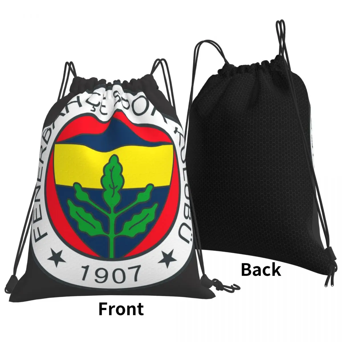 Fenerbahce-bolsas de gimnasio con cordón SK 1907 Unisex, saco deportivo para gimnasio, Fitness, musculación, paquete de compras