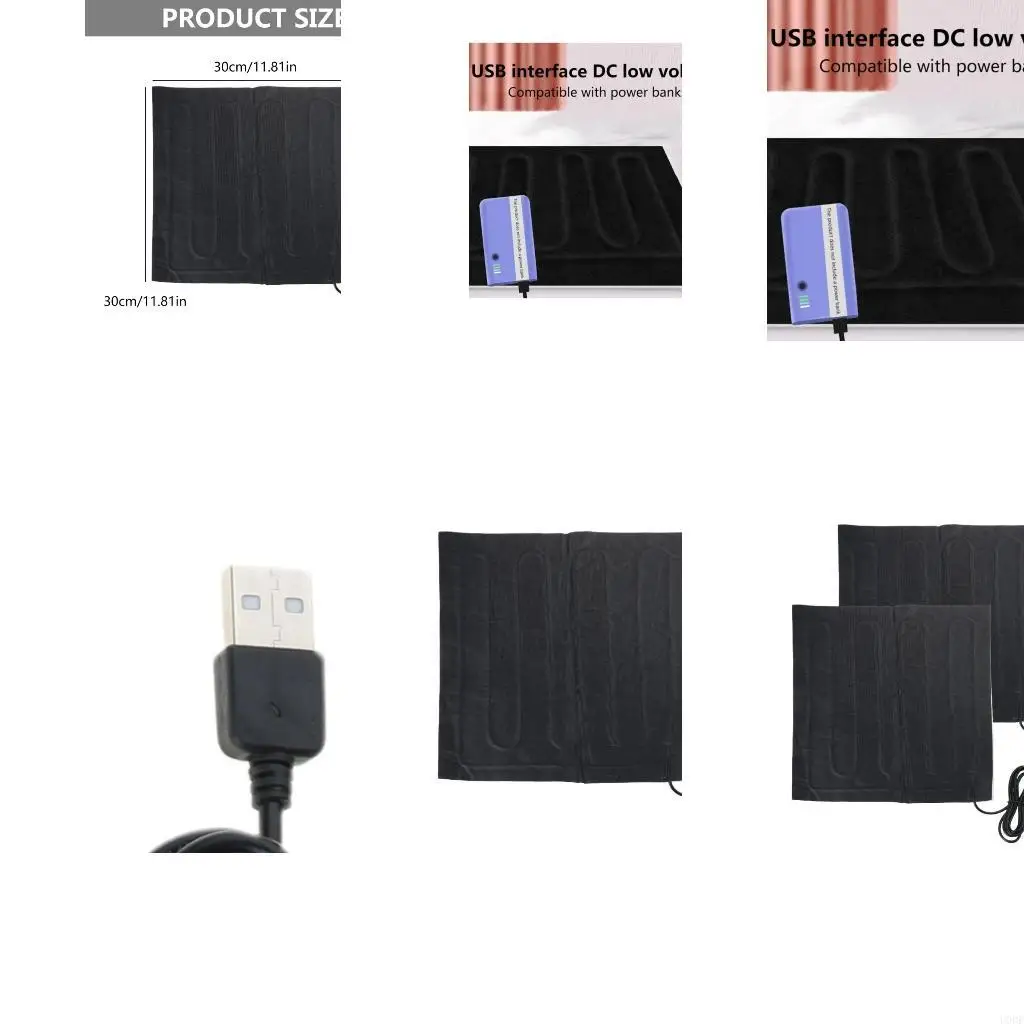 

Нагревательное одеяло с фетровой текстурой, портативная грелка, идеально подходит для дома и на открытом воздухе