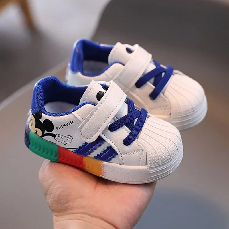 

Children's Shoes Fashionable Casual Sports Shoes Boys And Girls' Shoes Small White Shoes Soft Soled Children's Shoes