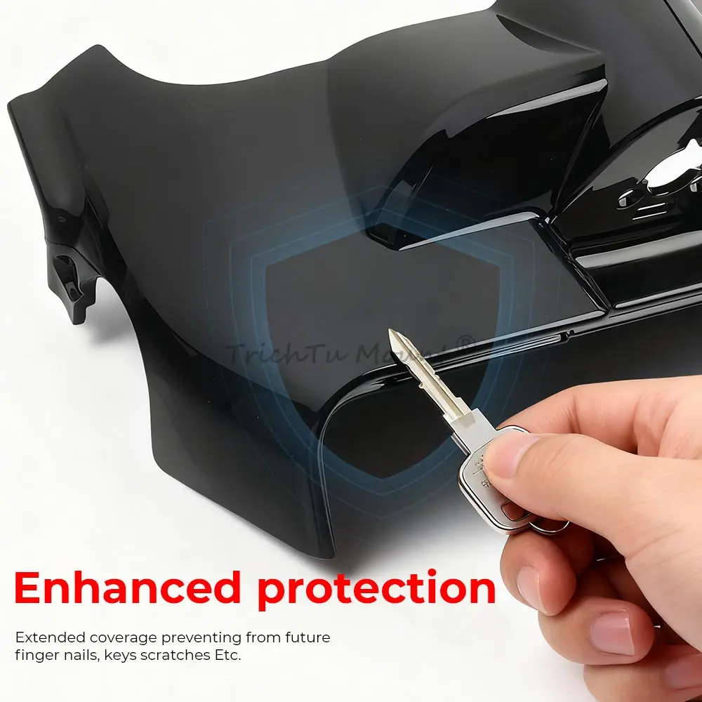 Motorcycle ABS Inner Fairing Dash Panel Cover Trim Switch Console Cap For Harley Touring Street Glide FLHXSE FLHX FLHXU 2023+