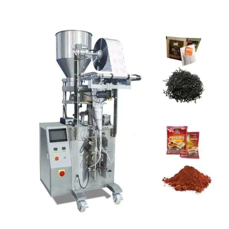 Small Vertical Weighing Filling Leaves Packing Machine Stick Pack Spice Powder Tea Bag Sealing Multi-Function Packaging Machines