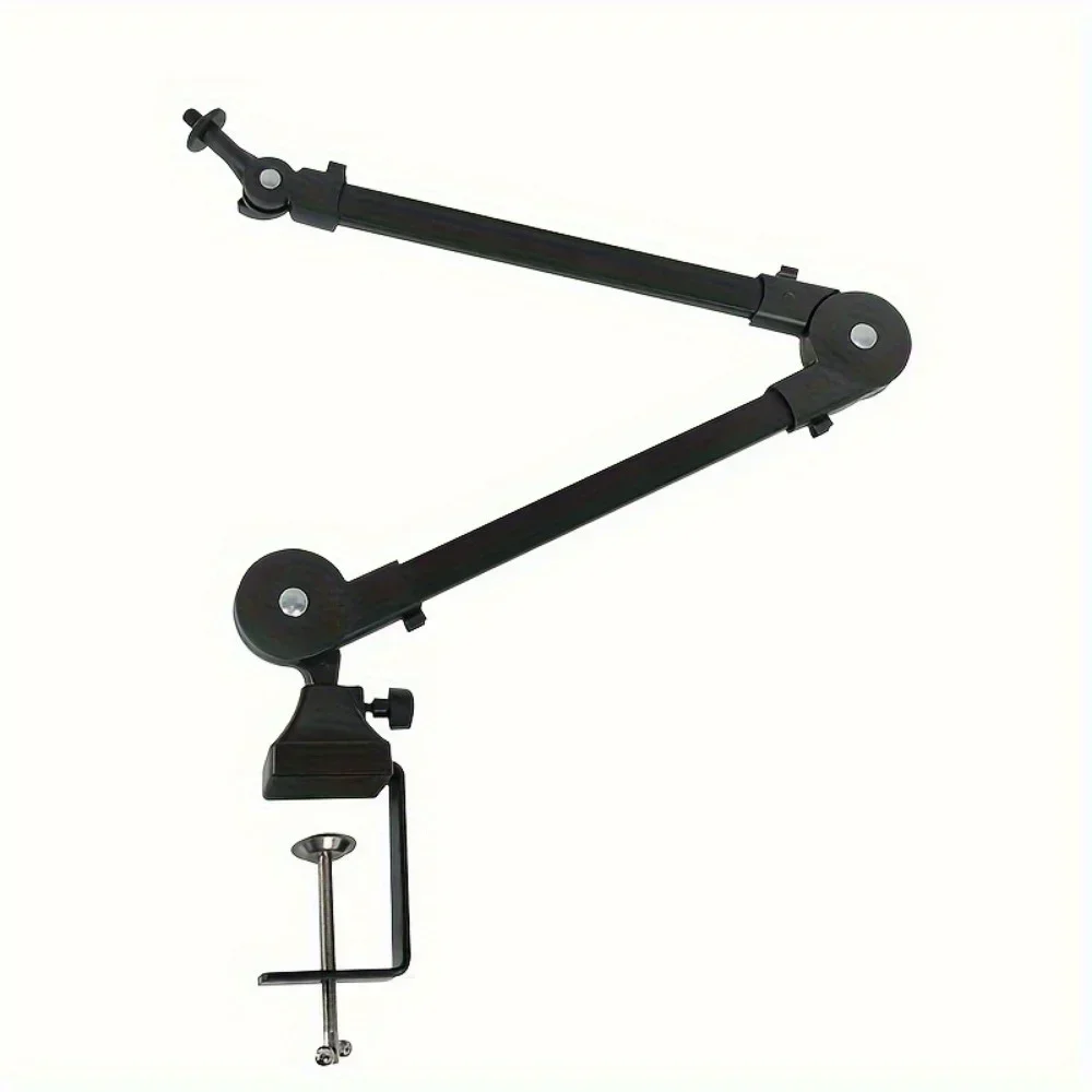 Microphone Arm Stand, With Mic Clip And Cable Ties For Blue Yeti Snowball Hyper X QuadCast SoloCast Fifine Gaming