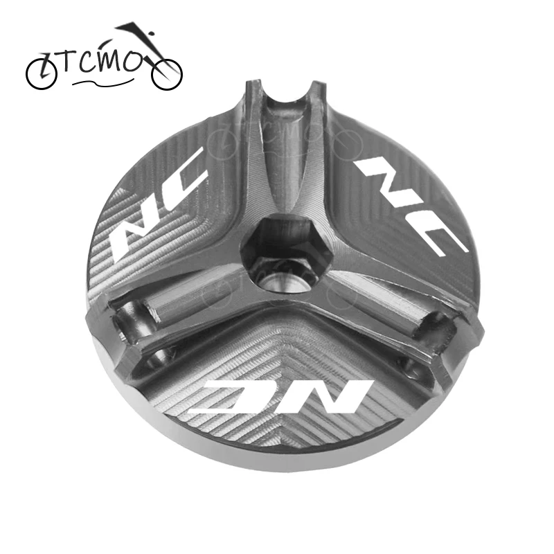 Motorcycle Fashion CNC Engine Oil Filler Cap Oil Plug Cover For HONDA NC750X NC750S NC700X NC700S NC750 NC700 NC 700 750 S/X