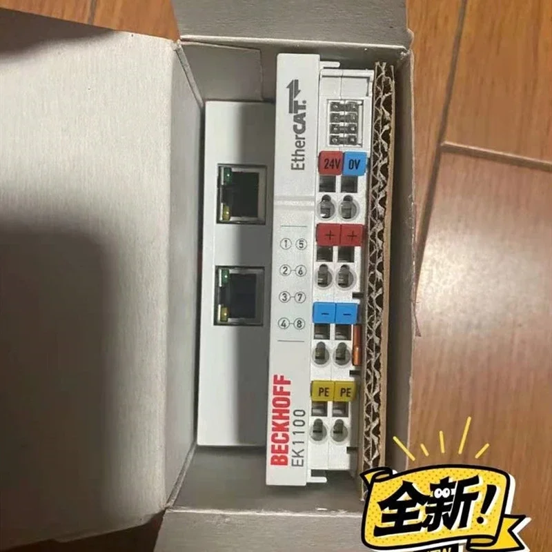 Original EK1100 BECKHOFF EtherCAT coupler warmly for 1year