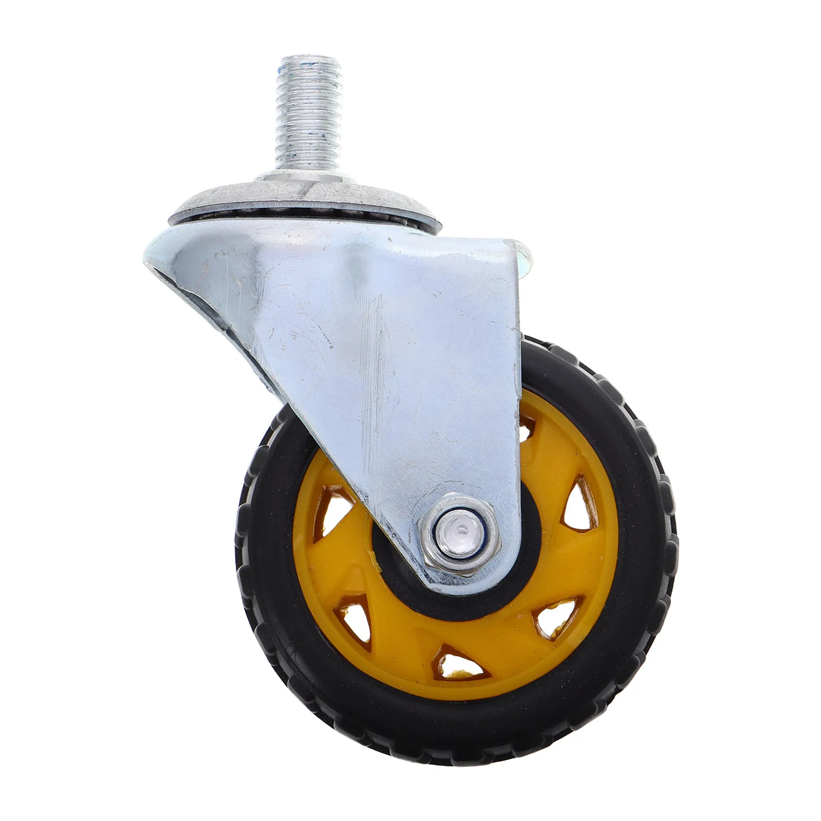 

For Floor Replacement Durable Iron Swivel Caster Heavy Duty Garage Tool Jack Wheel Casters Floor Jack Caster