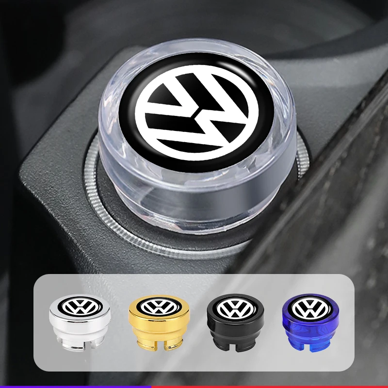 Car Interior Cigarette Lighter Cover DustProof Cap For VW GTI Polo Golf Passat Scirocco Tiguan Jetta T-ROC Touareg Touran CC